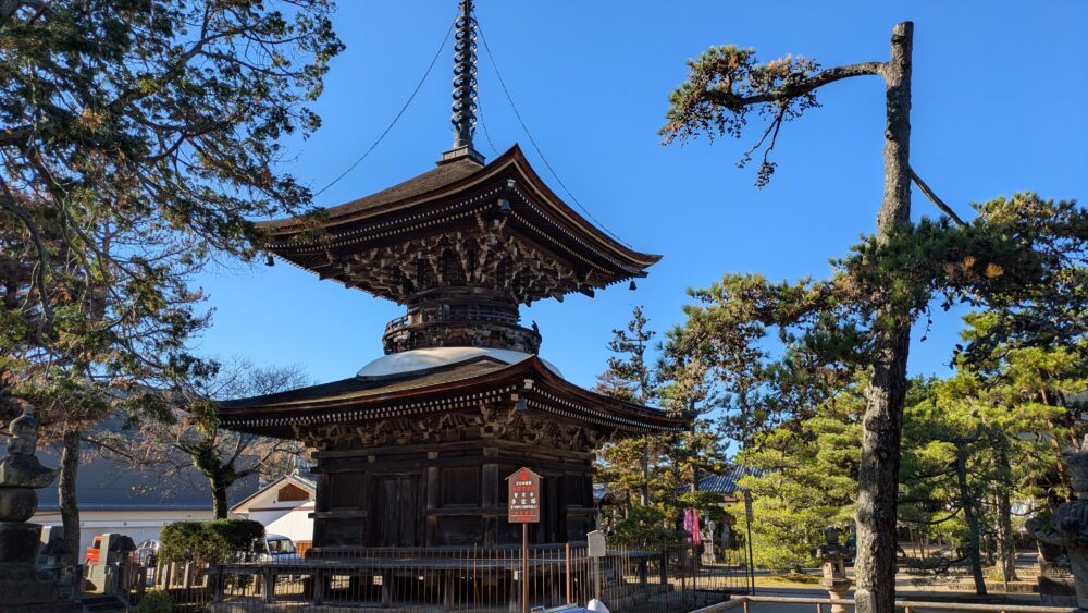 智恩寺の多宝塔