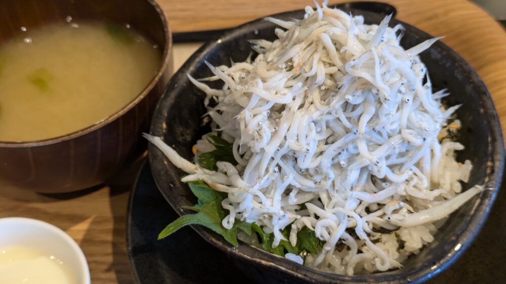 海鮮食堂KUTTAのしらす丼