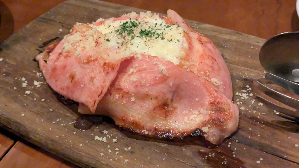 TOKYOCIRCUSCAFEの厚切りベーコンのポテトサラダ