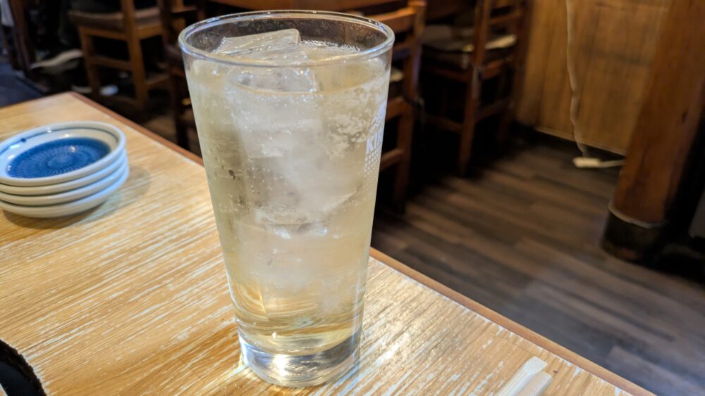 金楽のハイボール