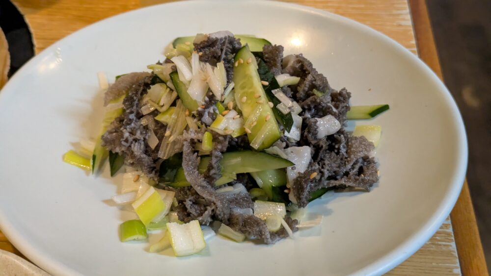 金楽のセンマイ刺し