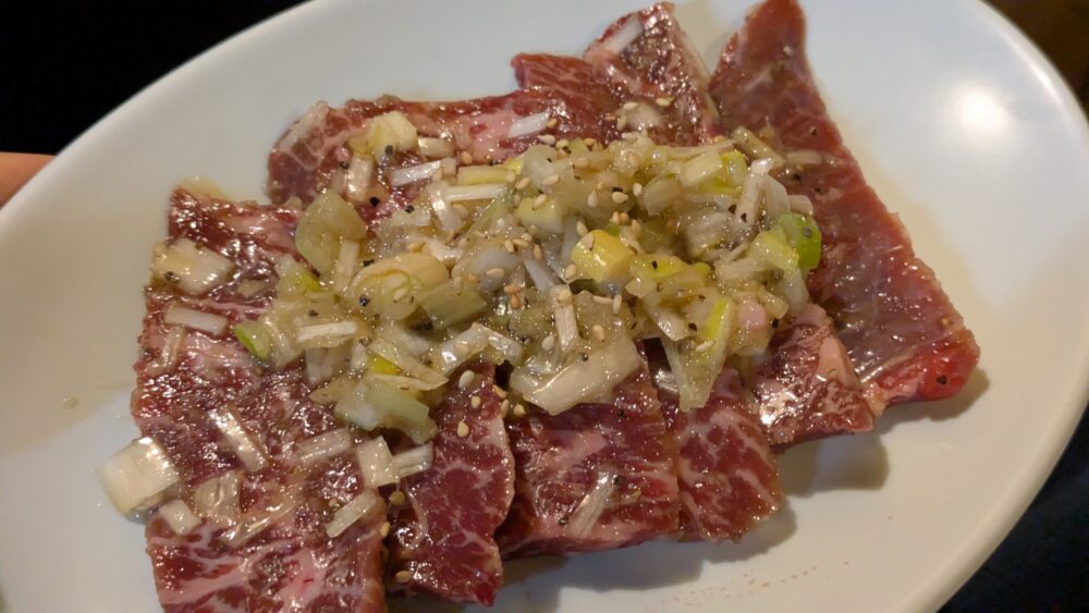 金楽のギンギン上ハラミ