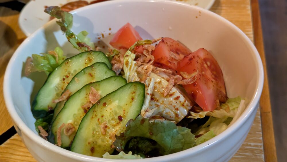 金楽のサンチュサラダ