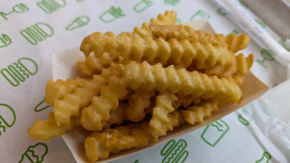 シェイクシャック東京国際フォーラム店のフレンチフライ