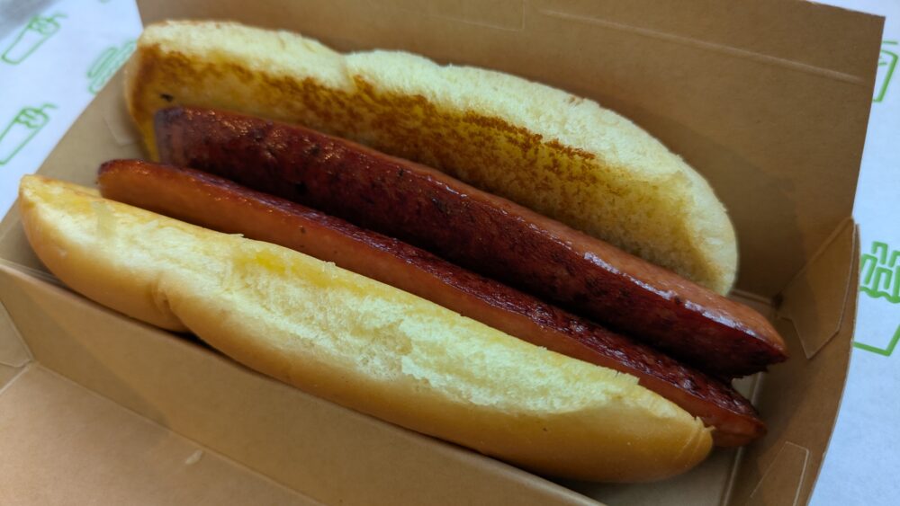 シェイクシャック東京国際フォーラム店のホットドッグ