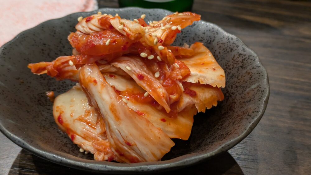 ジンギスカン椿のキムチ