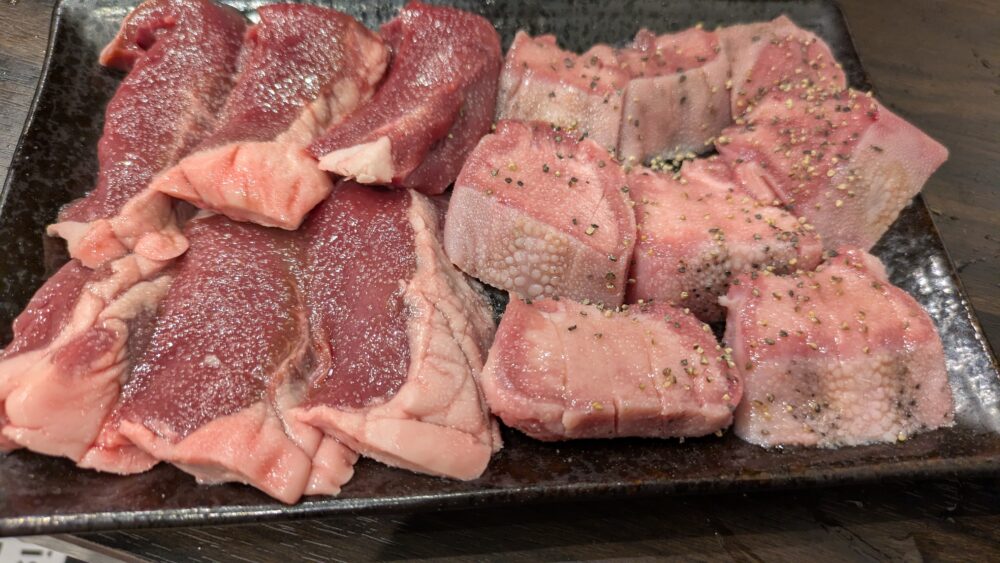 ジンギスカン椿のラムハツとラムタン