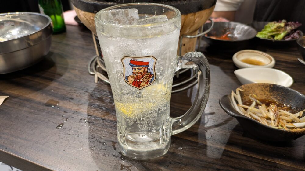 ジンギスカン椿の生レモンサワー