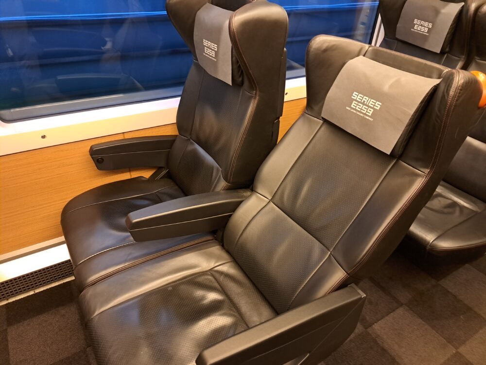 E259系のグリーン車