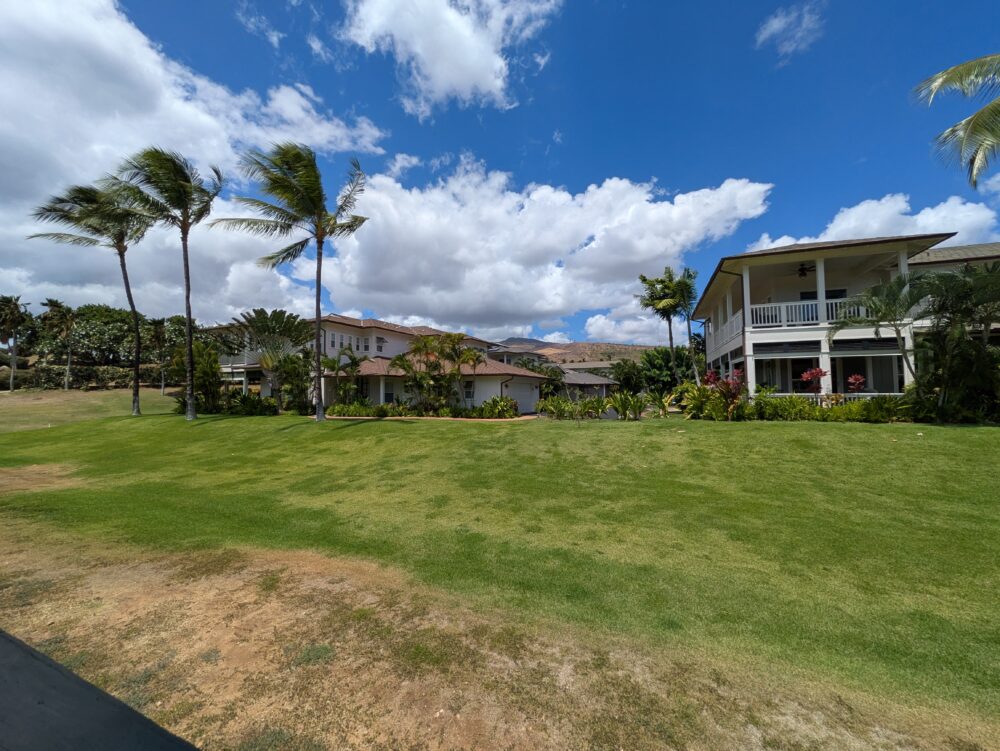 ハワイアンレイルウエィの車窓