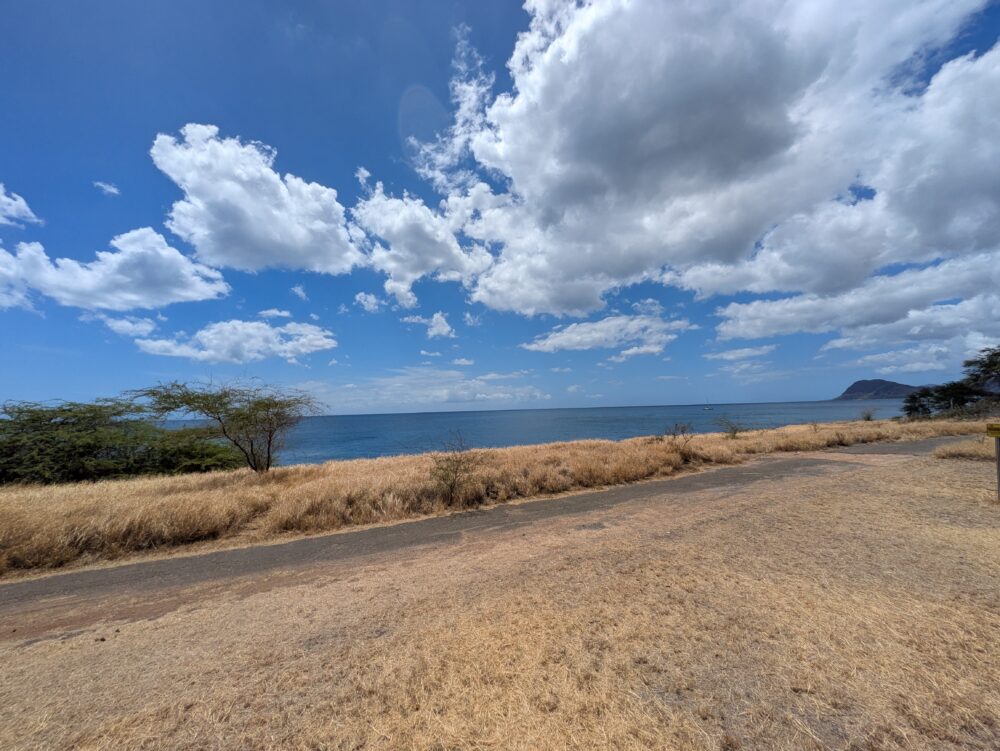 ハワイアンレイルウエィの海の景色