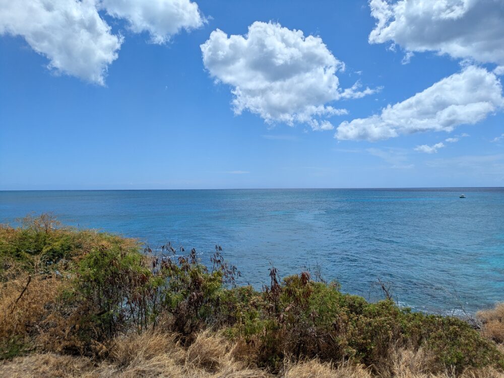 ハワイアンレイルウエィからの海景色