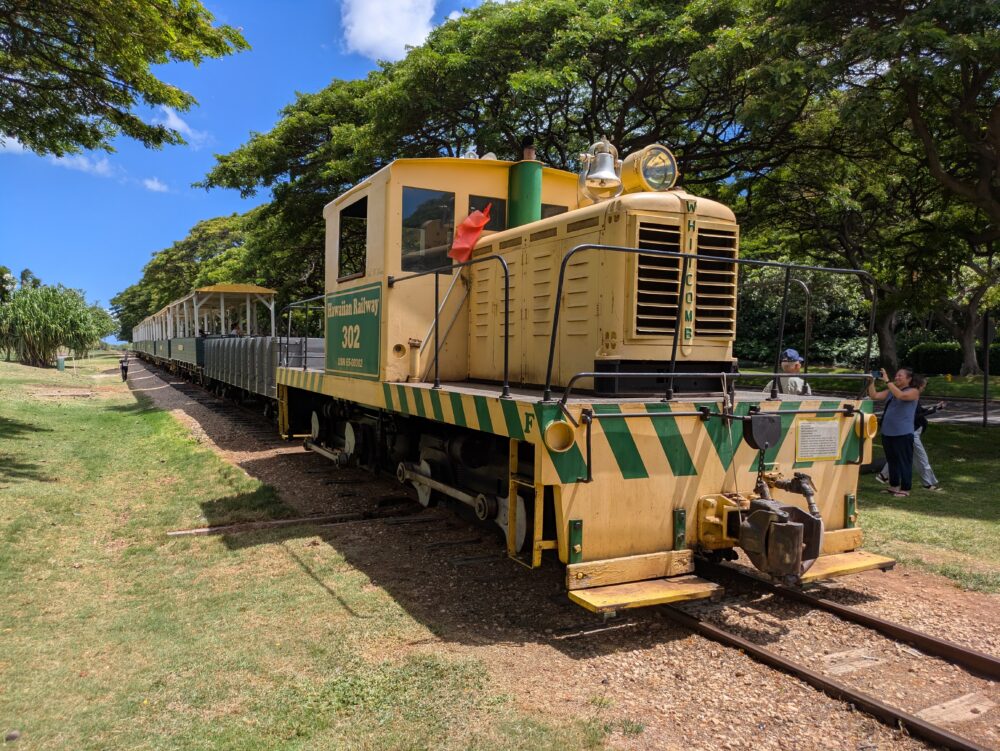 ハワイアンレイルウエィの観光列車