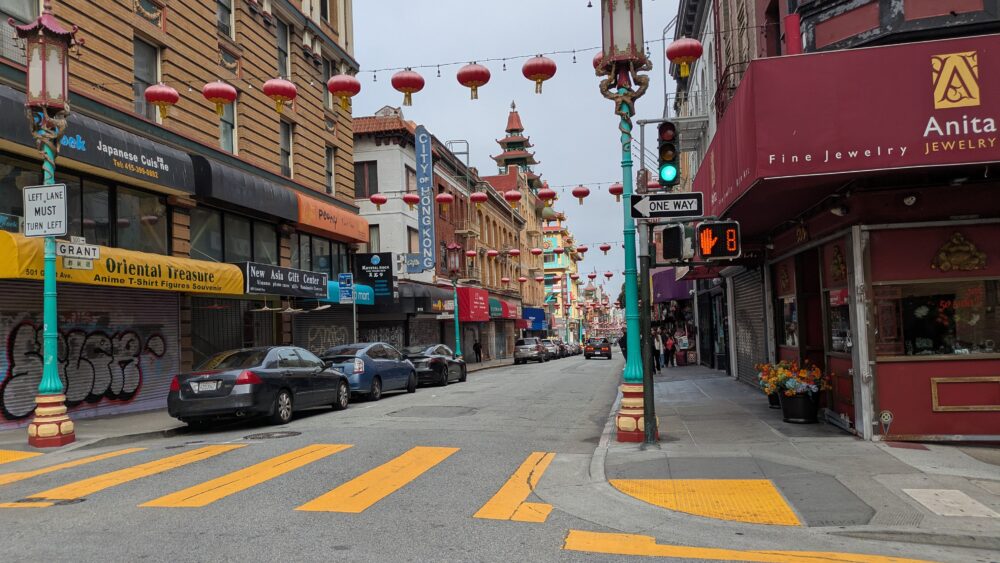 サンフランシスコの中華街