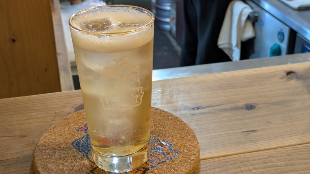 フーディカルヒーローズのハイボール