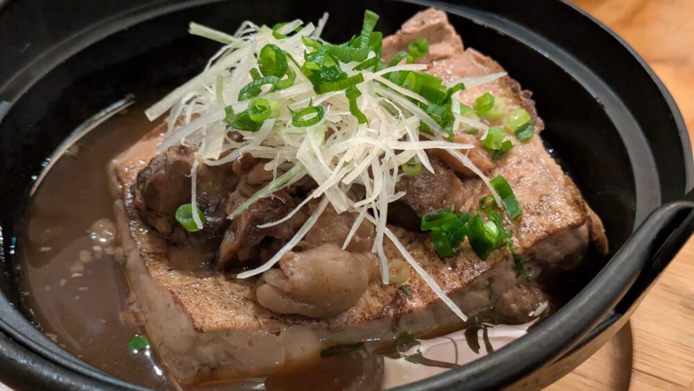 天串×和酒佐香月の牛すじ肉豆腐