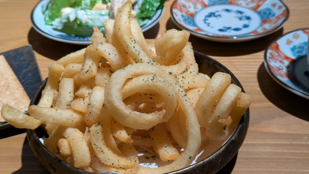 ひまり商店のグルグルポテトのトリュフ風味