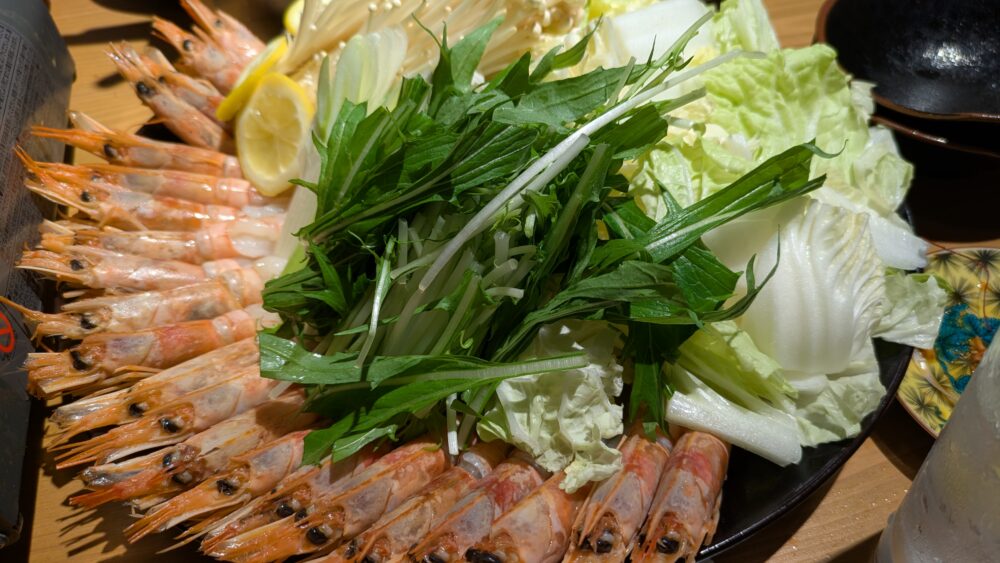 ひまり商店のえびしゃぶ