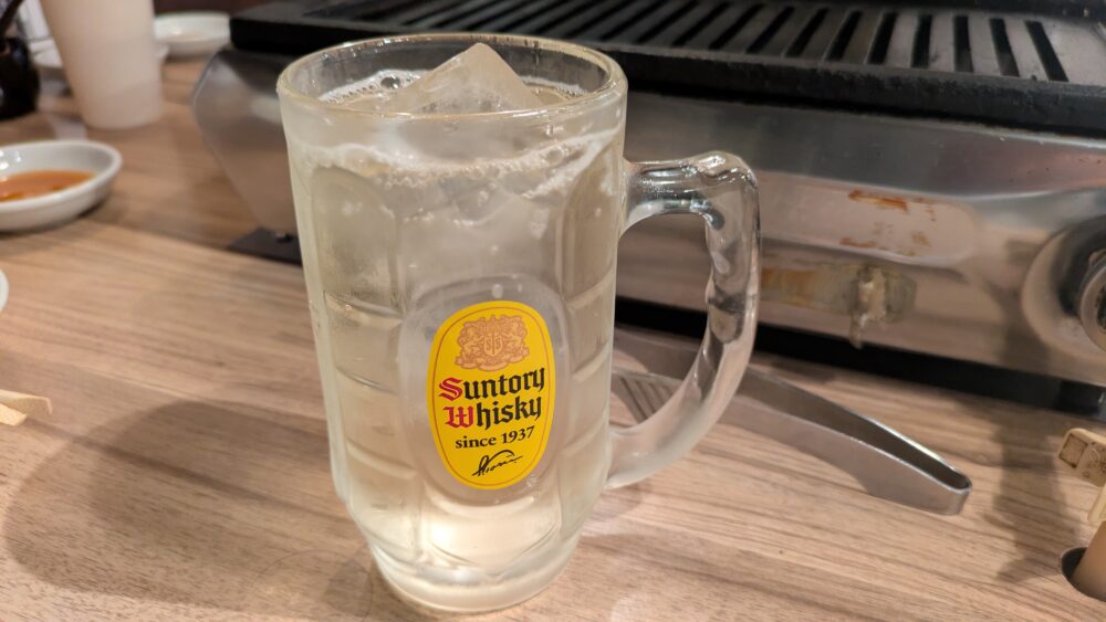 たれ山大井町店の角ハイボール