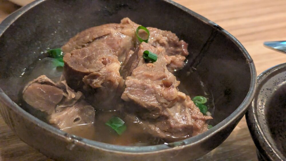 たれ山大井町店の茹でタン