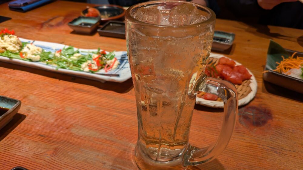 九州熱中屋品川のハイボール