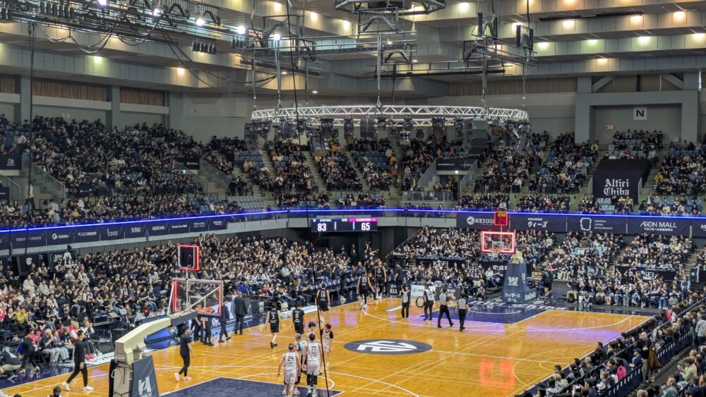 アルティーリ千葉対秋田ノーザンハピネッツの試合