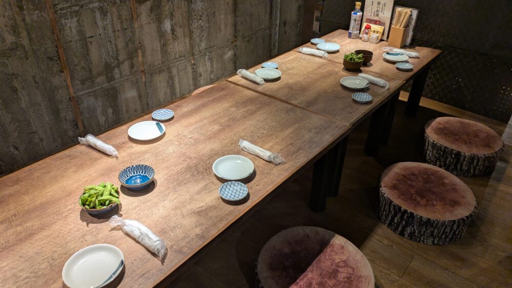 源八船頭船橋店の座敷