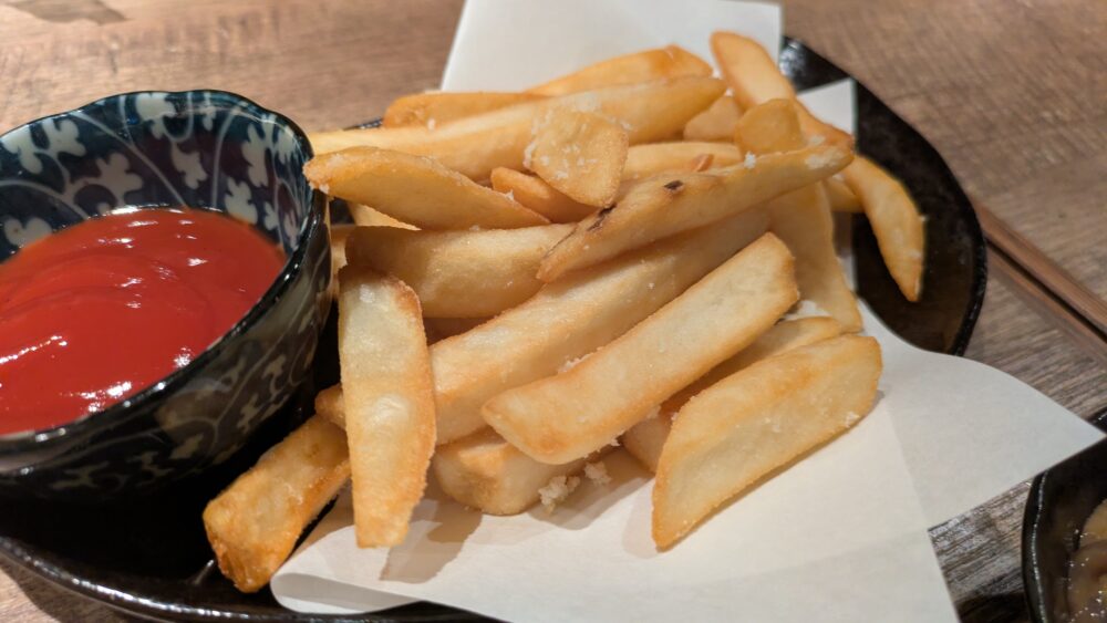 源八船頭船橋店のポテトフライ