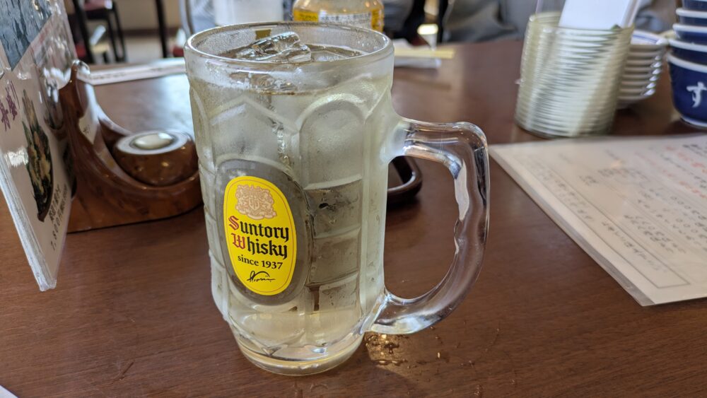 一山いけすのハイボール