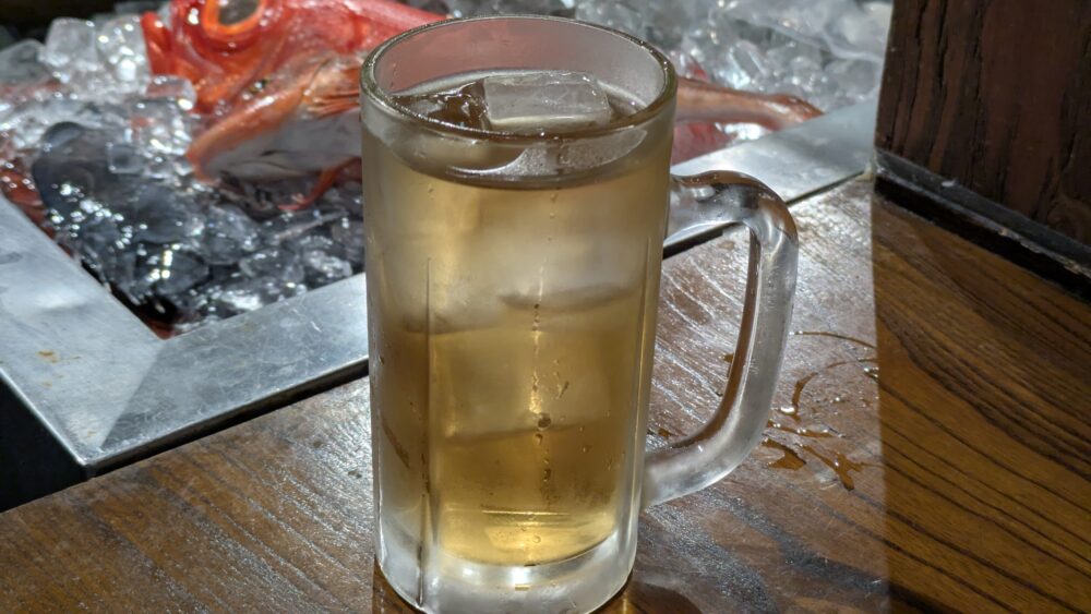 大和屋音次郎のひげ茶ハイ