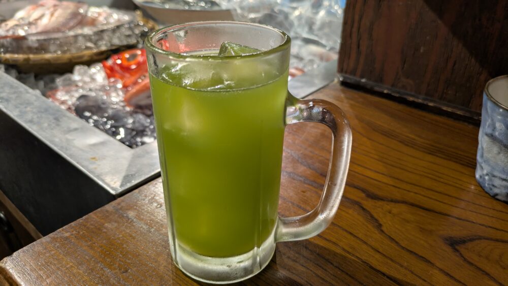 大和屋音次郎の緑茶ハイ