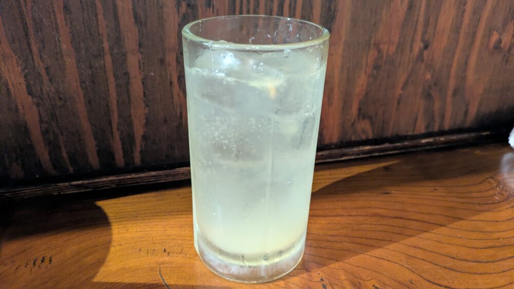 大和屋音次郎のレモンサワー