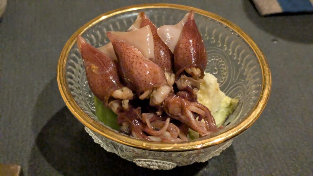 和酒廻のホタルイカ