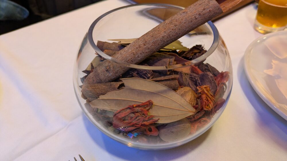 インディアンレストラン西麻布byKENBOKKEの香り