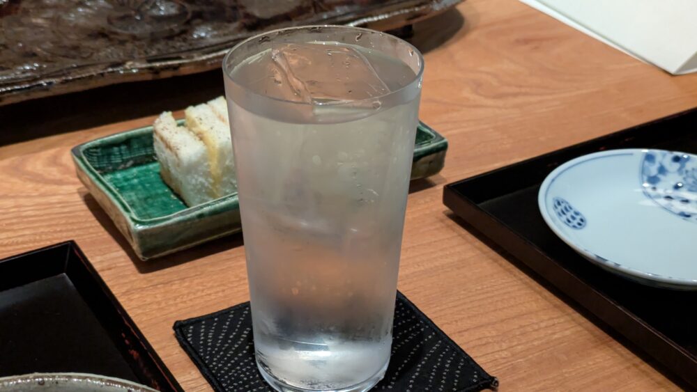 溜池なかむらのなかむらの水割り