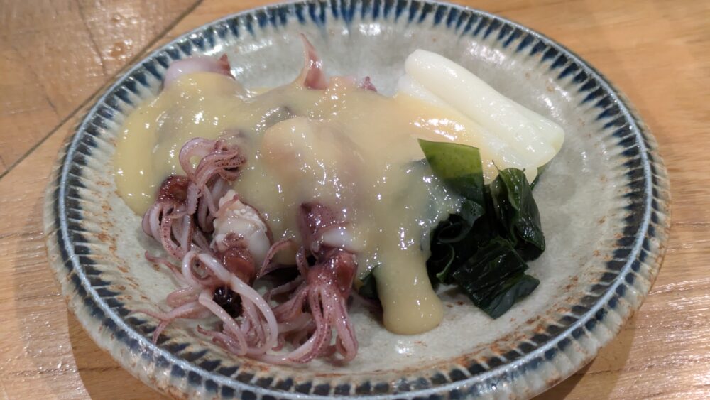 つちよし本八幡のホタルイカ