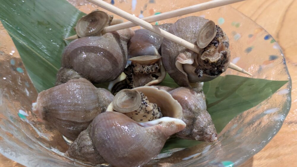 つちよし本八幡のつぶ貝のうま煮