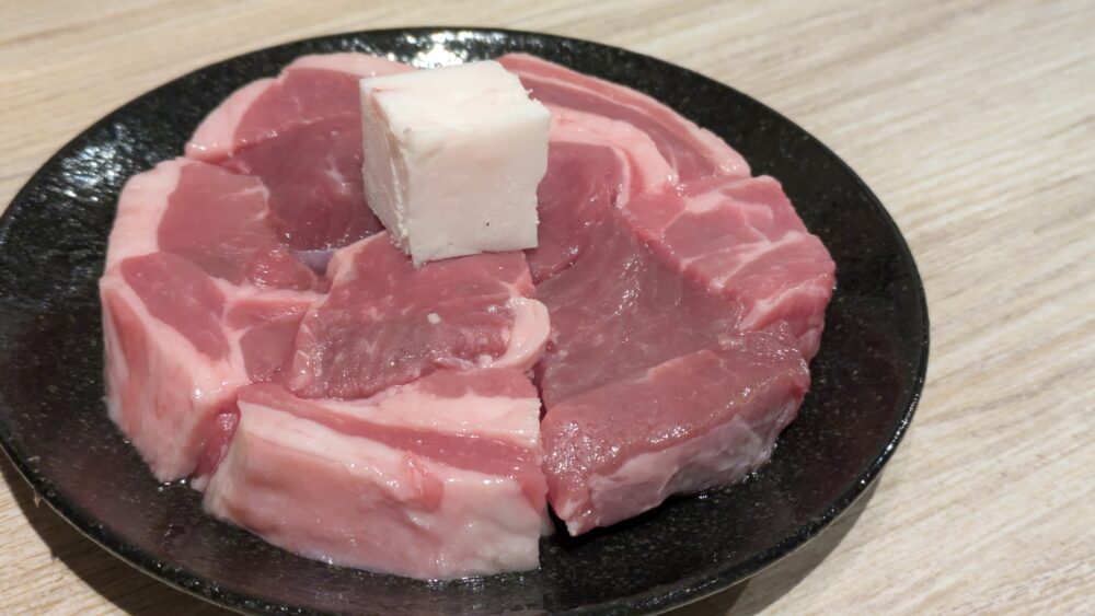 ジンギスカンゆきだるま中野部屋一門本八幡部屋の厚切り肉