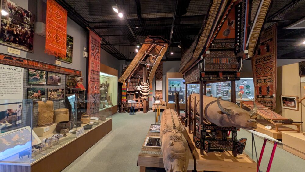 牛の博物館の展示は楽しい