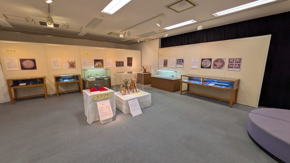 牛の博物館の展示