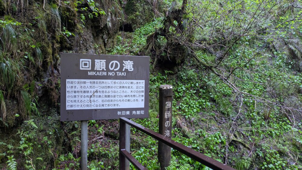 回顧の滝