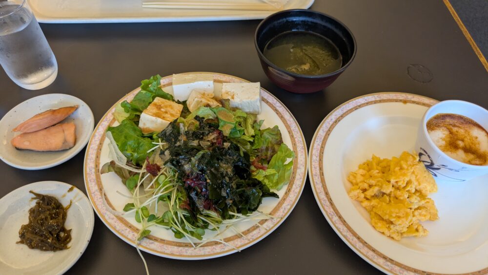 ロックウッド・ホテル&スパの朝食のメニュー