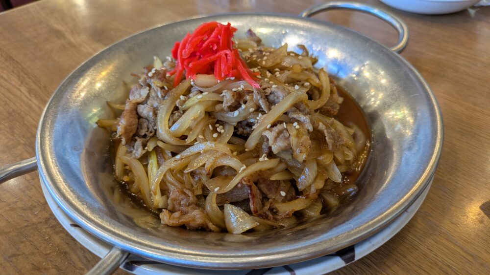 レストラン三沢空港の三沢バラ焼き