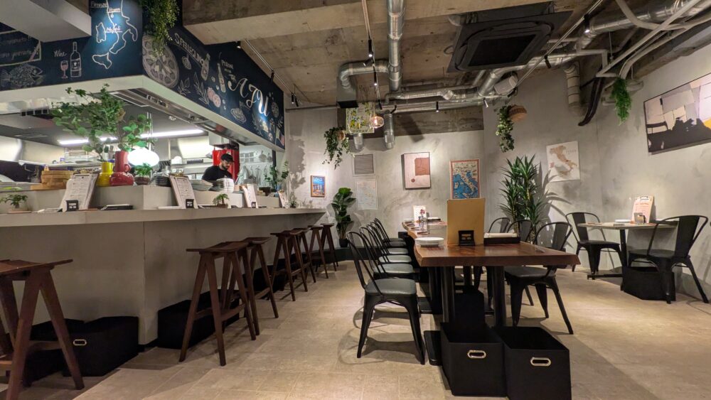 Ajuの店内