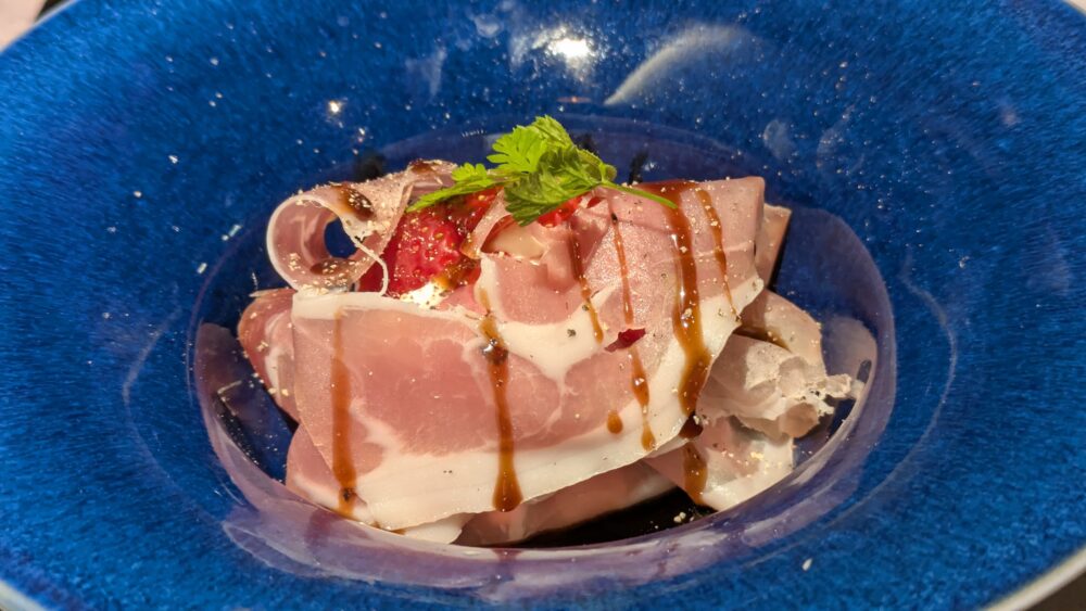 Ajuのいちご生ハム