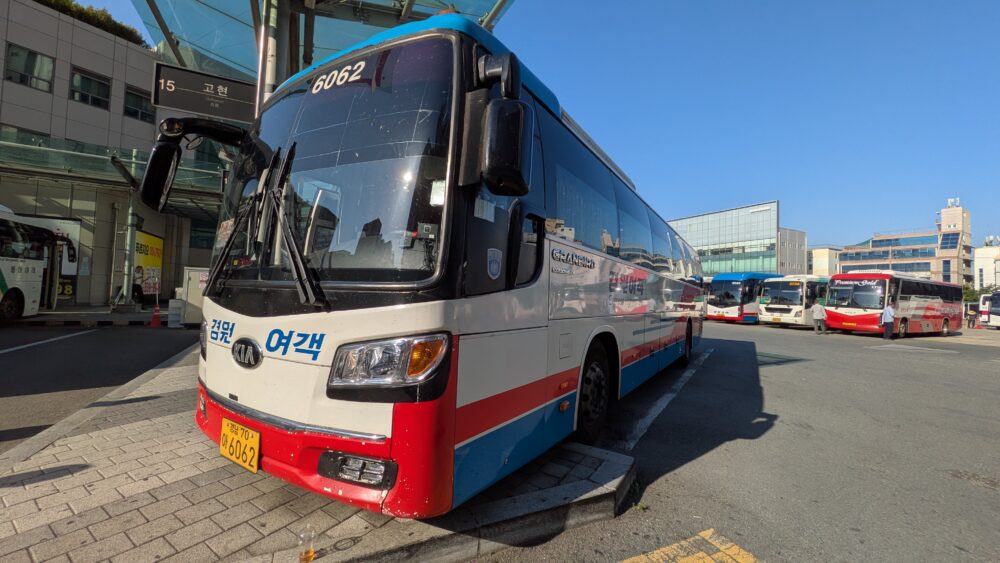 釜山からの高速バス