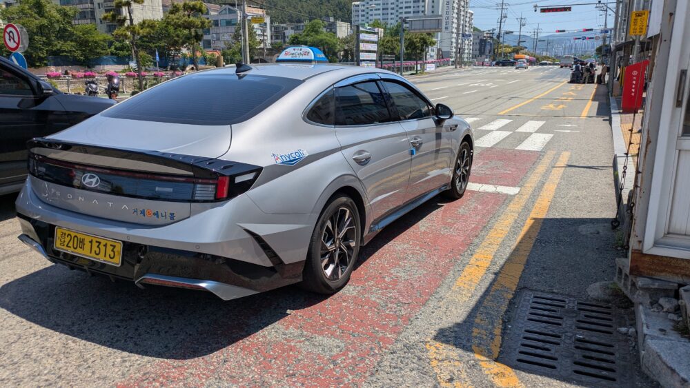 サムジョンからコヒョンまでUBER
