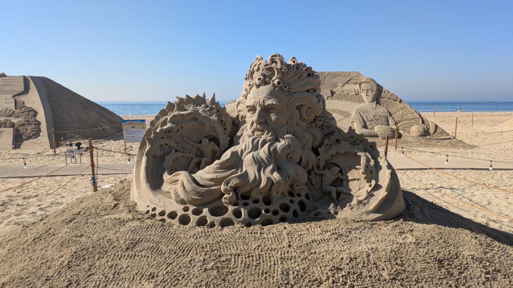 海雲台砂祭りの像5
