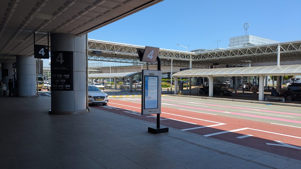 釜山空港のターミナル4番