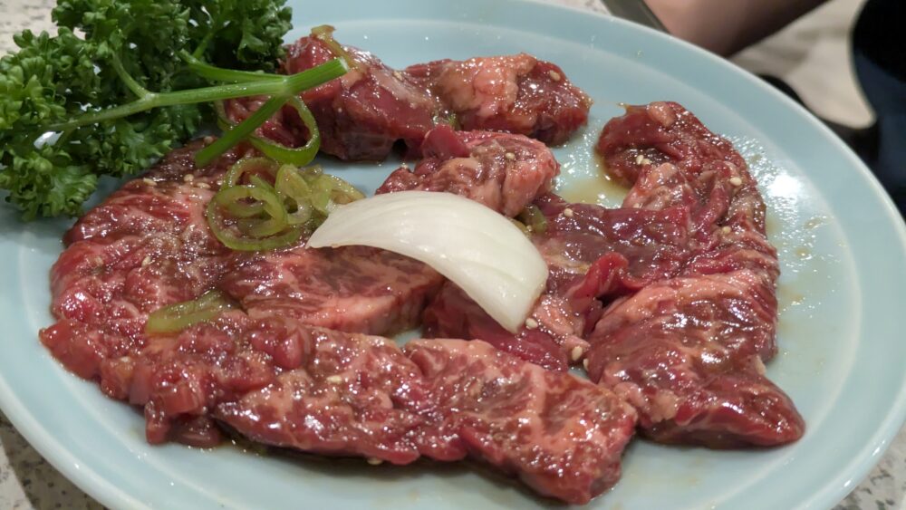 照月苑のハラミ